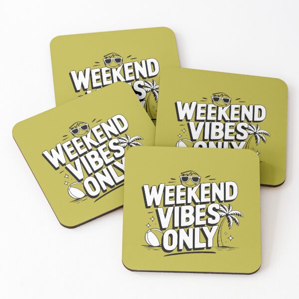 Item preview, Weekend Vibes Only designed and sold by artchic4you.