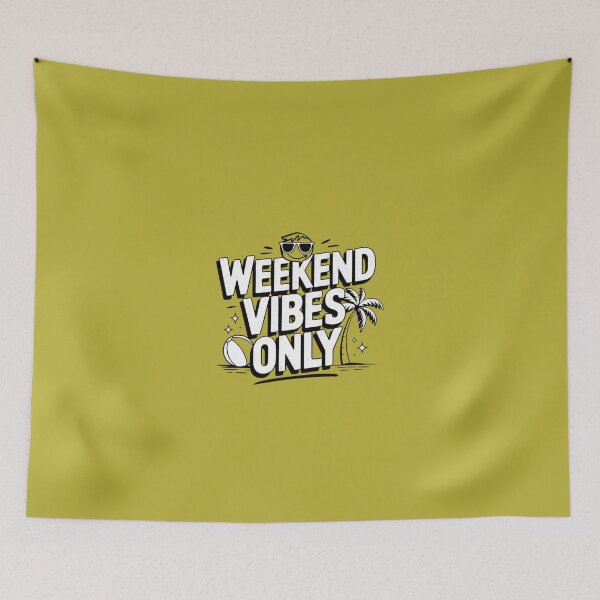 Item preview, Weekend Vibes Only designed and sold by artchic4you.
