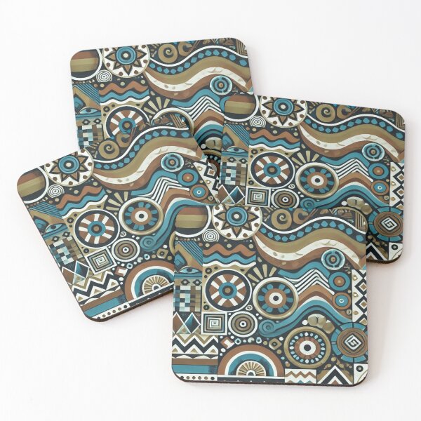 Item preview, Charismatic and Enchanting African Pattern designed and sold by Afrocarribe.