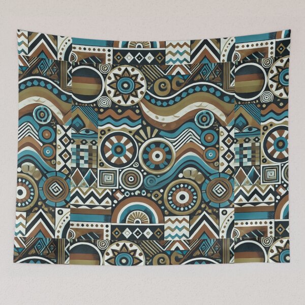 Item preview, Charismatic and Enchanting African Pattern designed and sold by Afrocarribe.