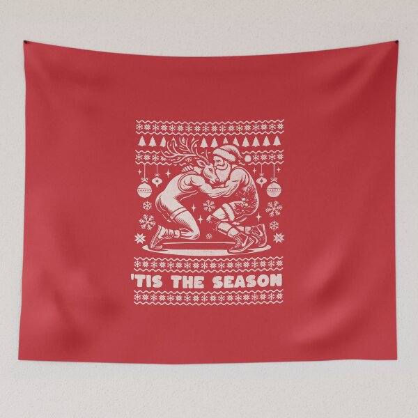 Item preview, ‘Tis the Season - Wrestling designed and sold by quiggleton.