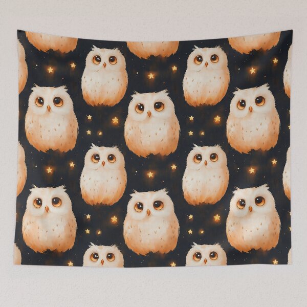 Item preview, Wise Owl Pattern designed and sold by DreamyLemons.