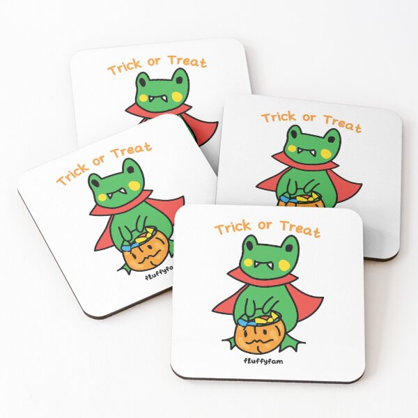 Item preview, Trick or treat frog  designed and sold by fluffyfamcraft.