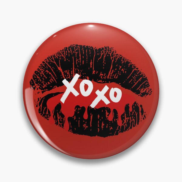 Item preview, XOXO Kiss – Bold Red Lips designed and sold by grungegirll.