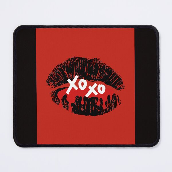 Item preview, XOXO Kiss – Bold Red Lips designed and sold by grungegirll.
