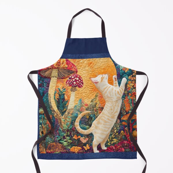 Item preview, Mushroom Kitty Heaven designed and sold by WitsandWonders.