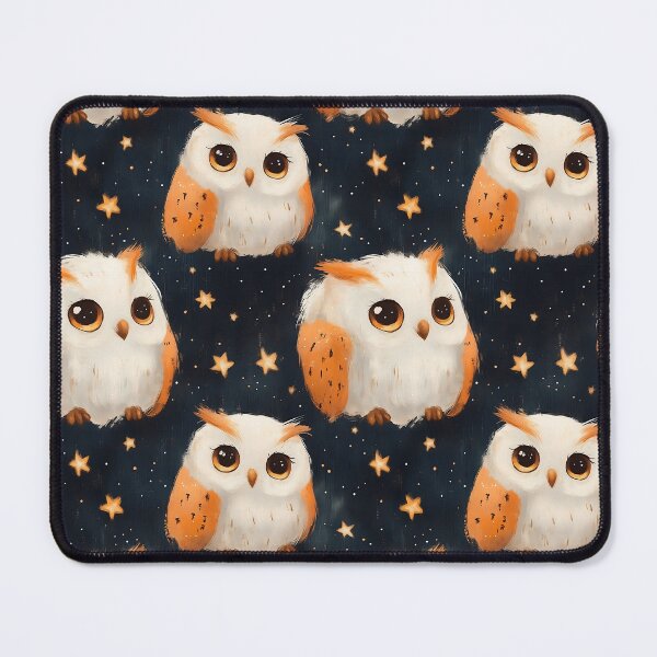 Item preview, Fluffy Night Owl Pattern designed and sold by DreamyLemons.