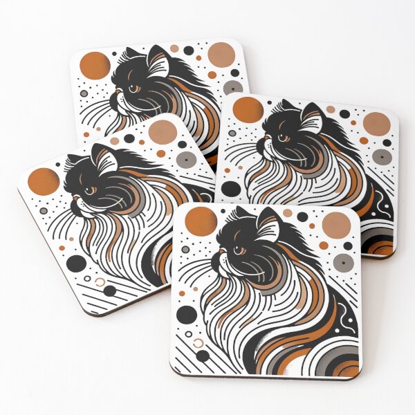 Item preview, Copy of Abstract Floral Geometric Persian Cat  designed and sold by TheAnimalZ00.
