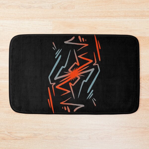Item preview, Abstract Sun Glyph Cyber Sigil Graffiti Red and Blue designed and sold by Mitch616Art.