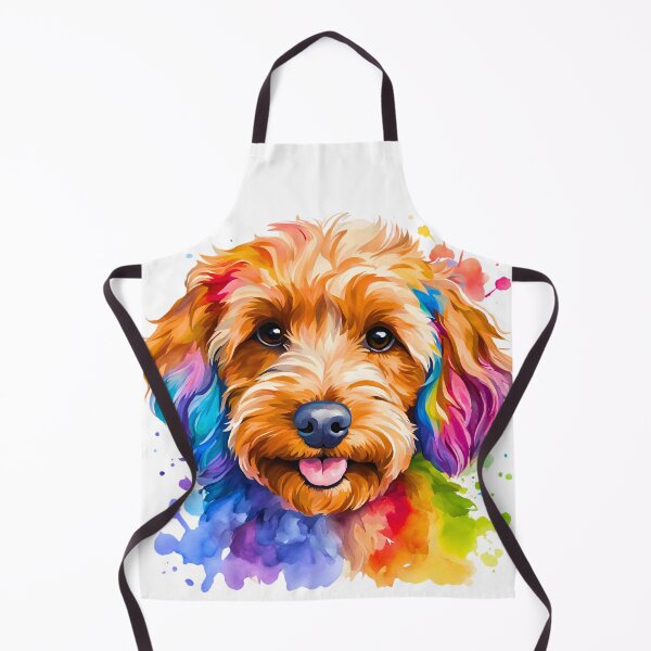 Item preview, Cockapoo Watercolor Portrait – Vibrant Art for Dog Lovers designed and sold by Fredster1966.