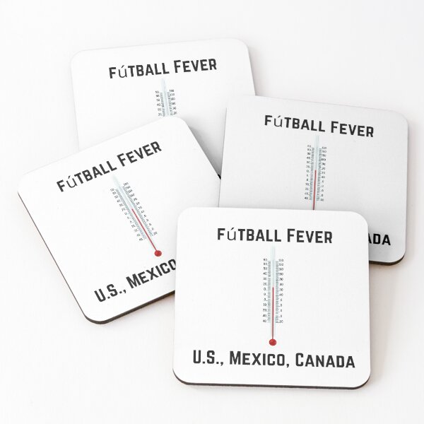 Item preview, FUTBALL FEVER US MEXICO CANADA designed and sold by FitEnvy.