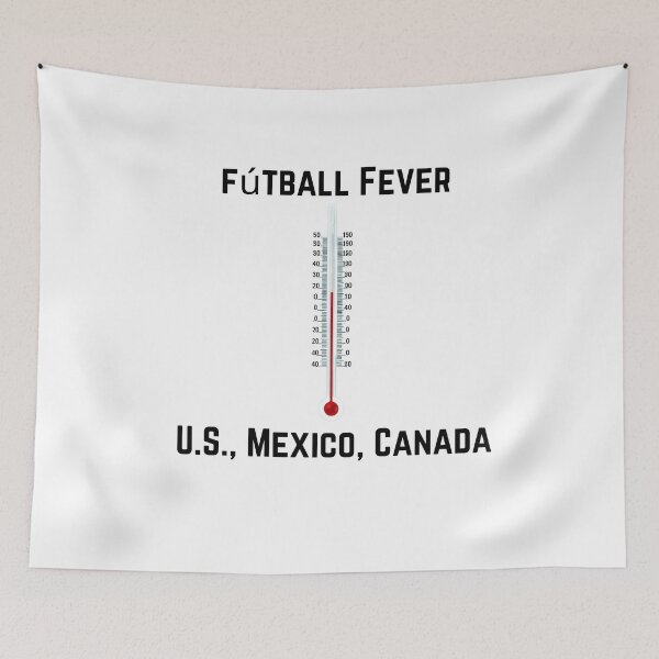 Item preview, FUTBALL FEVER US MEXICO CANADA designed and sold by FitEnvy.