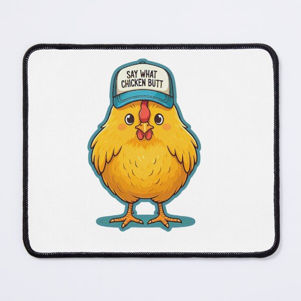 Item preview, Say what chicken butt, What's Up Chicken Butt Funny Quotes Sayings Joke Word Pun T-Shir designed and sold by FitEnvy.