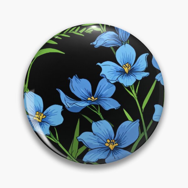 Item preview, Amazing blue flax. designed and sold by PatDoArt.