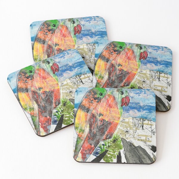 Item preview, The birds return after bushfire regeneration designed and sold by WildLadyWood.