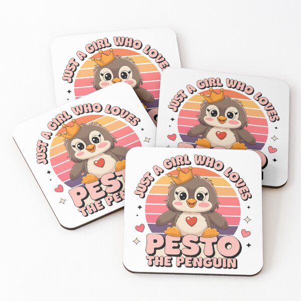 Item preview, Just A Girl Who Lovers Pesto The Penguin  designed and sold by ABMO-store.