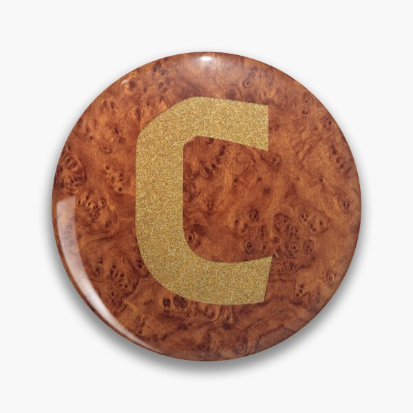 Item preview, Alphabet Letter C – Gold Foil On Wood designed and sold by GoSnappy.
