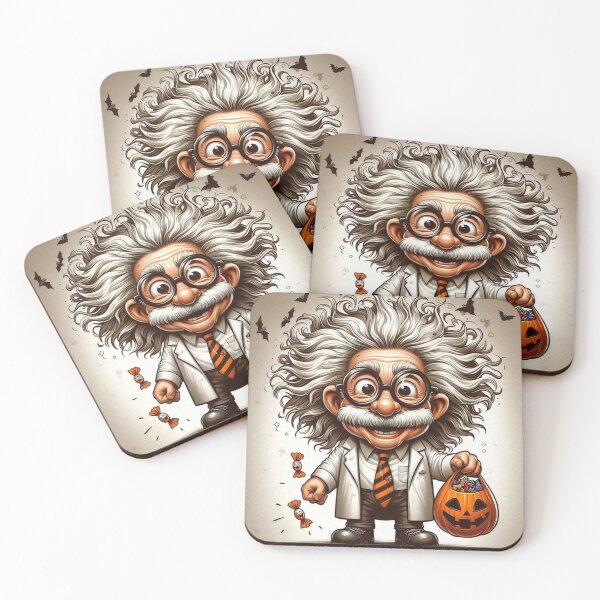 Item preview, Albert Einstein Halloween designed and sold by sevenmountains.