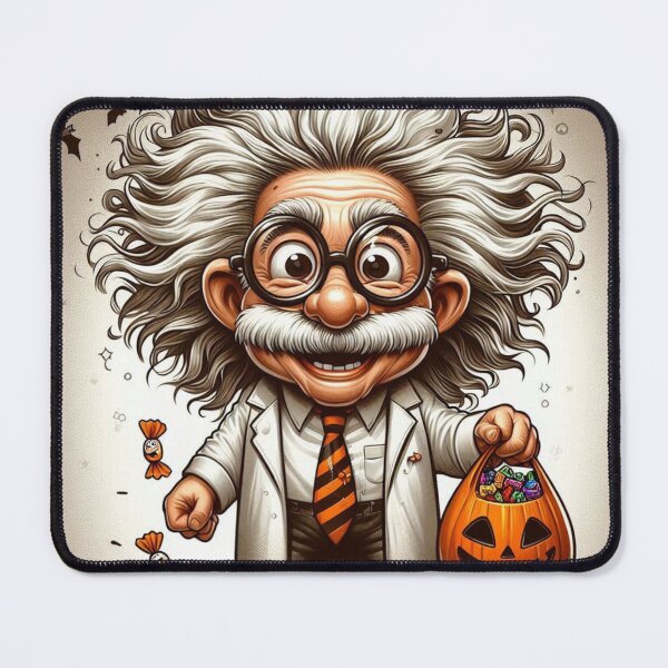 Item preview, Albert Einstein Halloween designed and sold by sevenmountains.