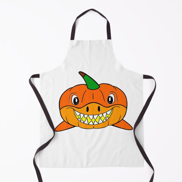 Item preview, Happy Pumpkin Shark Bite designed and sold by Sartoris Art.