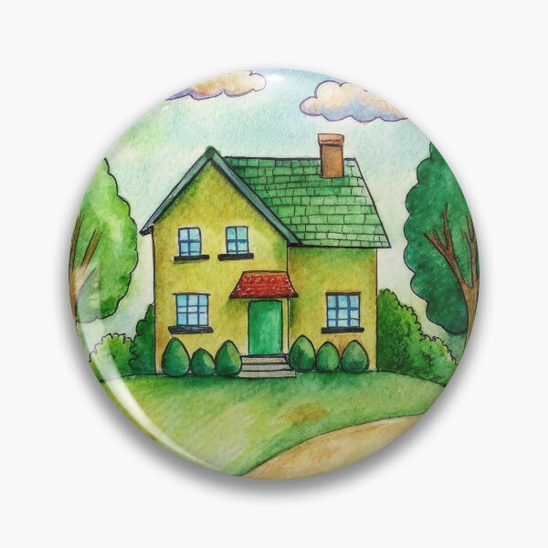 Item preview, Impressions of home in green designed and sold by studioartifex.