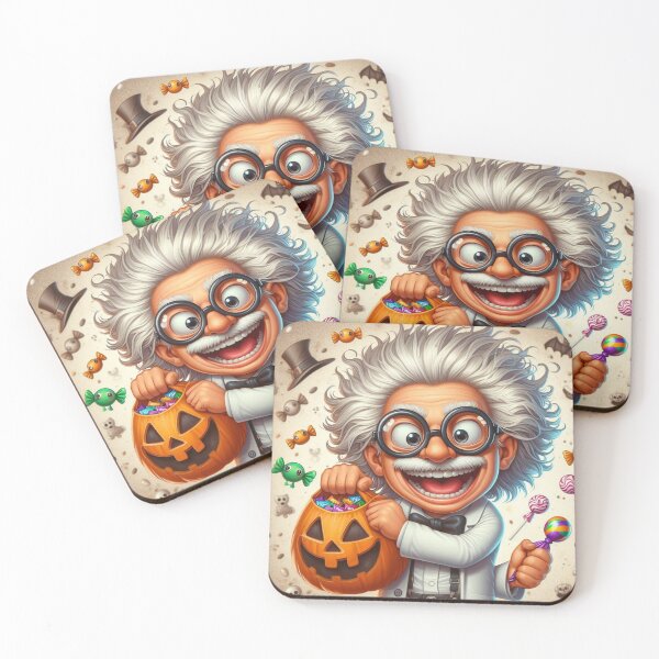 Item preview, Albert Einstein Halloween designed and sold by sevenmountains.