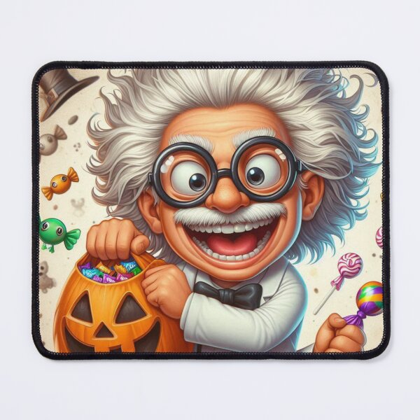 Item preview, Albert Einstein Halloween designed and sold by sevenmountains.