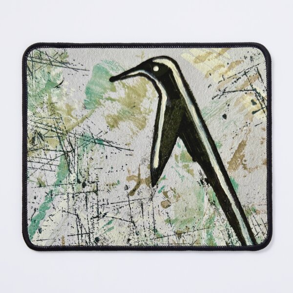 Item preview, A badger in a brush thicket designed and sold by WildLadyWood.