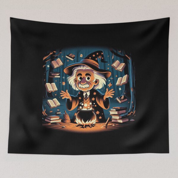Item preview, Albert Einstein Halloween designed and sold by sevenmountains.