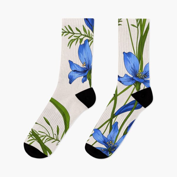 Item preview, Farming flax flowers. designed and sold by PatDoArt.