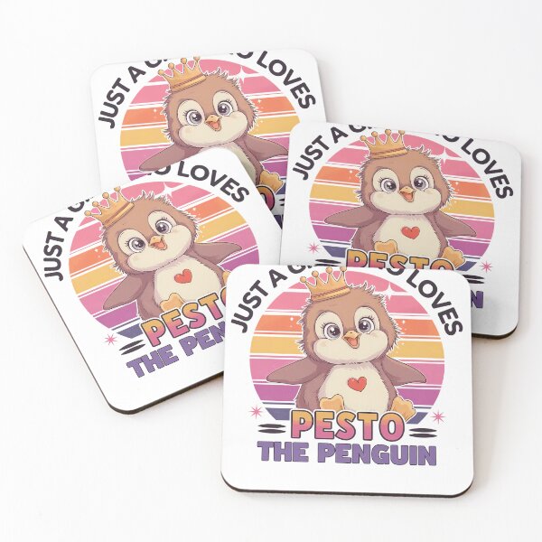 Item preview, Just A Girl Who Lovers Pesto The Penguin  designed and sold by ABMO-store.
