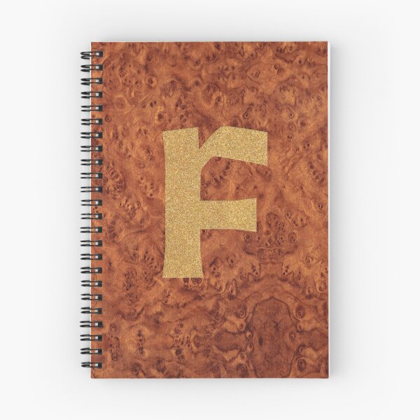 Item preview, Alphabet Letter F – Gold Foil On Wood designed and sold by GoSnappy.