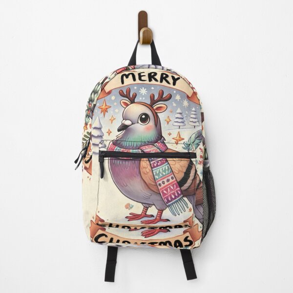 Item preview, Merry Christmas Pigeon designed and sold by KukitoHandmade.