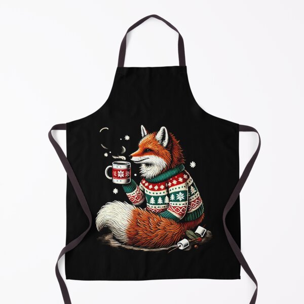 Item preview, Christmas Fox designed and sold by LivingInThinAir.