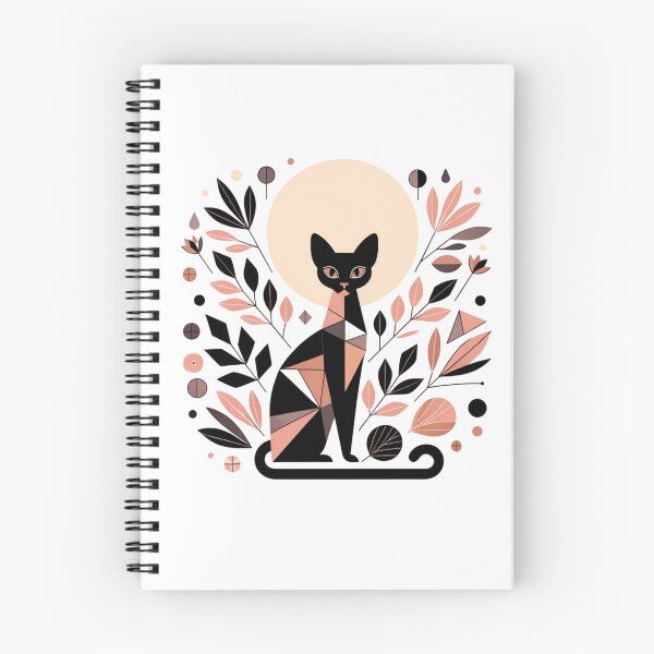 Item preview, Abstract Floral Geometric Bombay Cat  designed and sold by TheAnimalZ00.