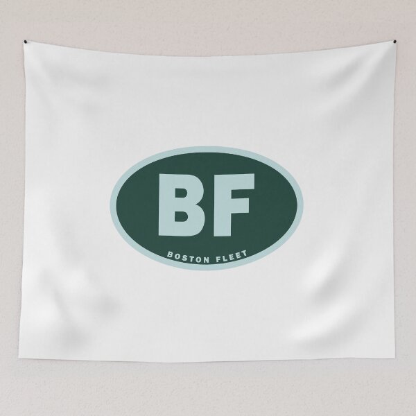 Item preview, Boston Fleet Colorful Classic Oval designed and sold by HBStickerworks.