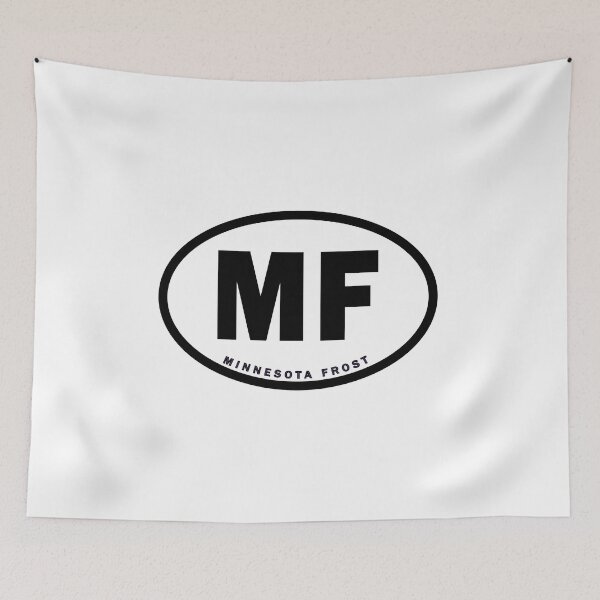 Item preview, Minnesota Frost Classic Oval designed and sold by HBStickerworks.