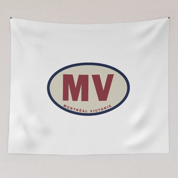 Item preview, Montreal Victorie Colorful Classic Oval designed and sold by HBStickerworks.