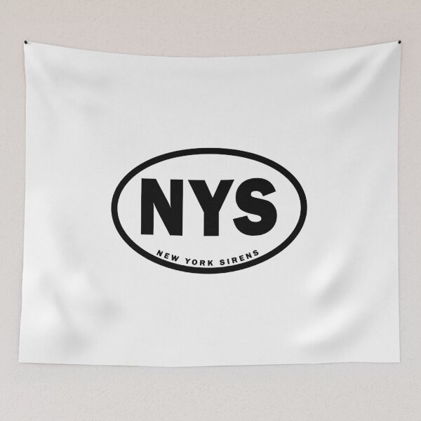 Item preview, New York Sirens Classic Oval designed and sold by HBStickerworks.