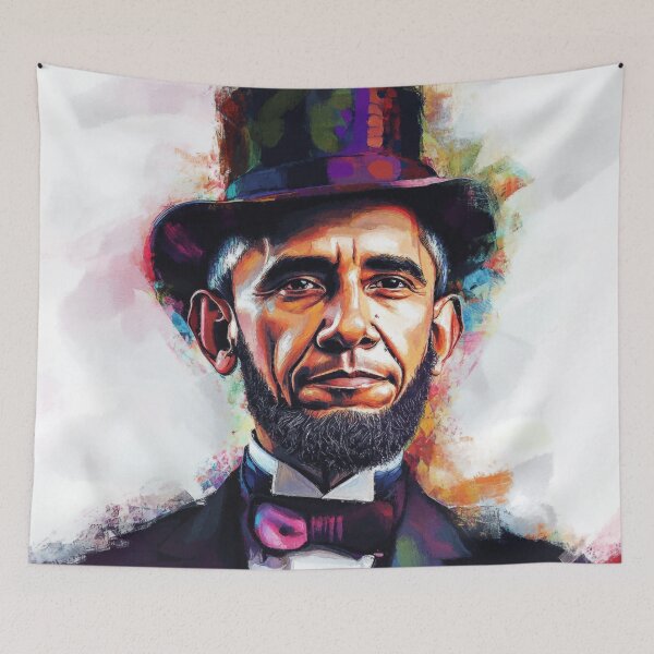 Item preview, Abraham Obama designed and sold by AllAboutStuffz.