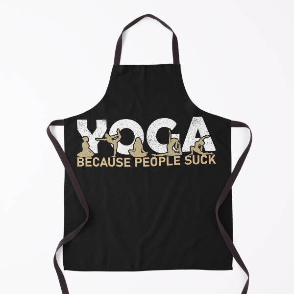 Item preview, Yoga Because peaple suck Funny Yoga Lover designed and sold by REDDLINE.