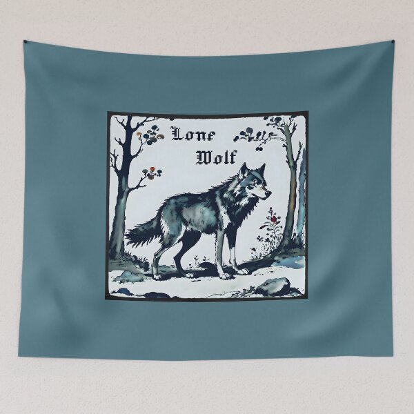 Item preview, Lone Wolf designed and sold by Qiokieo.