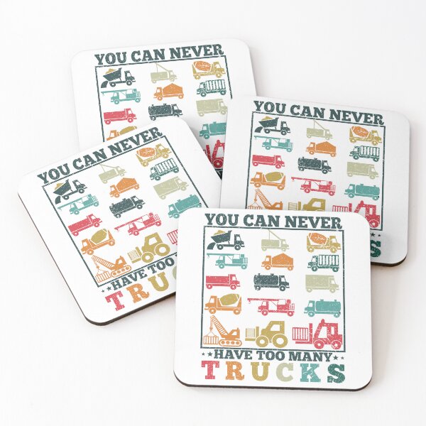 Item preview, You Can Never Have Too Many Trucks Funny Boys Construction Trucks designed and sold by REDDLINE.