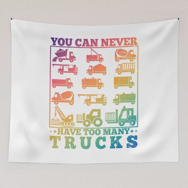 Item preview, Funny Boys Construction Trucks You Can Never Have Too Many Trucks designed and sold by REDDLINE.