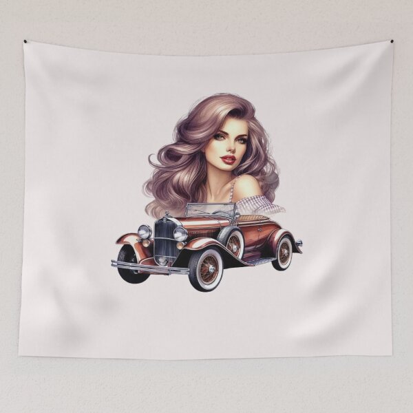 Item preview, “Retro Glamour: Charm and Audacity of Pin-Ups” designed and sold by CHRIST5000.