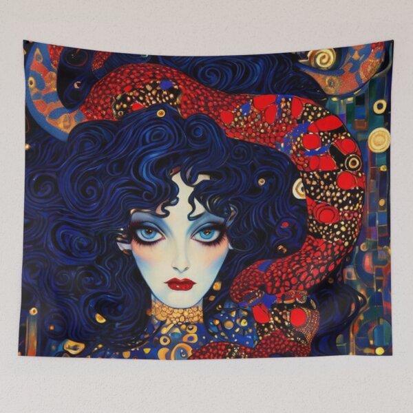 Item preview, Abstract Serpent Art designed and sold by TheDarkWardrobe.