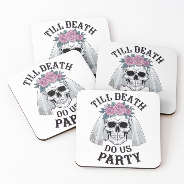 Item preview,  Halloween Wedding | Spooky Wedding | Halloween Party | TILL DEATH DO US PARTY designed and sold by FitEnvy.