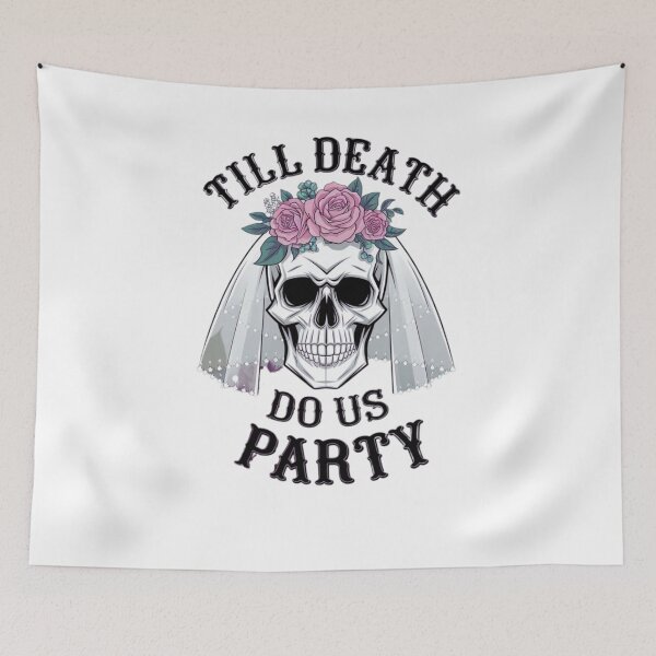 Item preview,  Halloween Wedding | Spooky Wedding | Halloween Party | TILL DEATH DO US PARTY designed and sold by FitEnvy.