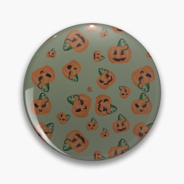 Item preview, Jack O’Lantern Pattern watercolor designed and sold by Emily Elizabeth Illustrations.