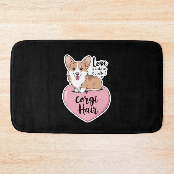 Item preview, Love is in the Air its called Corgi Hair Heart Design designed and sold by Peter Stawicki.